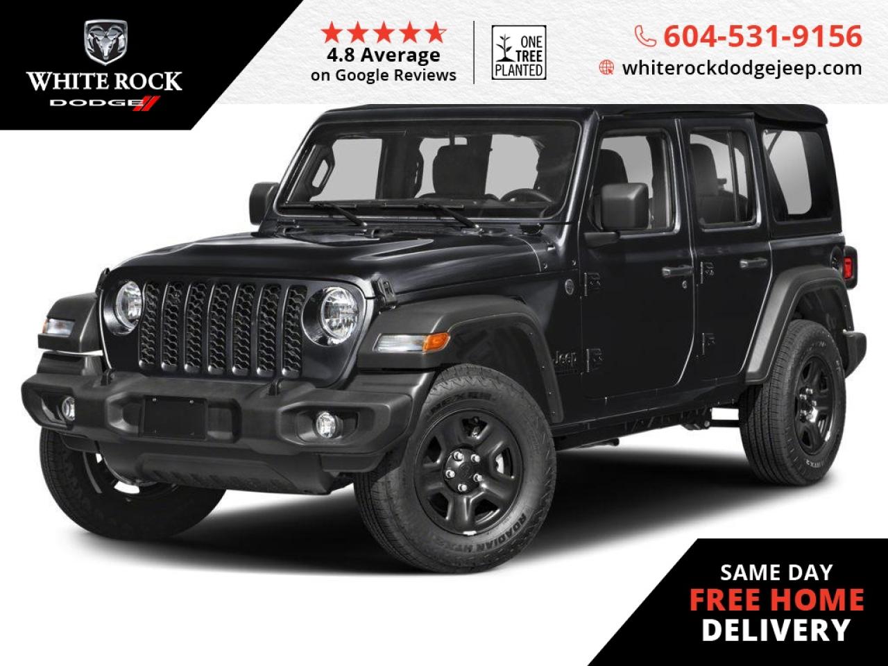 New 2025 Jeep Wrangler SPORT for sale in Surrey, BC