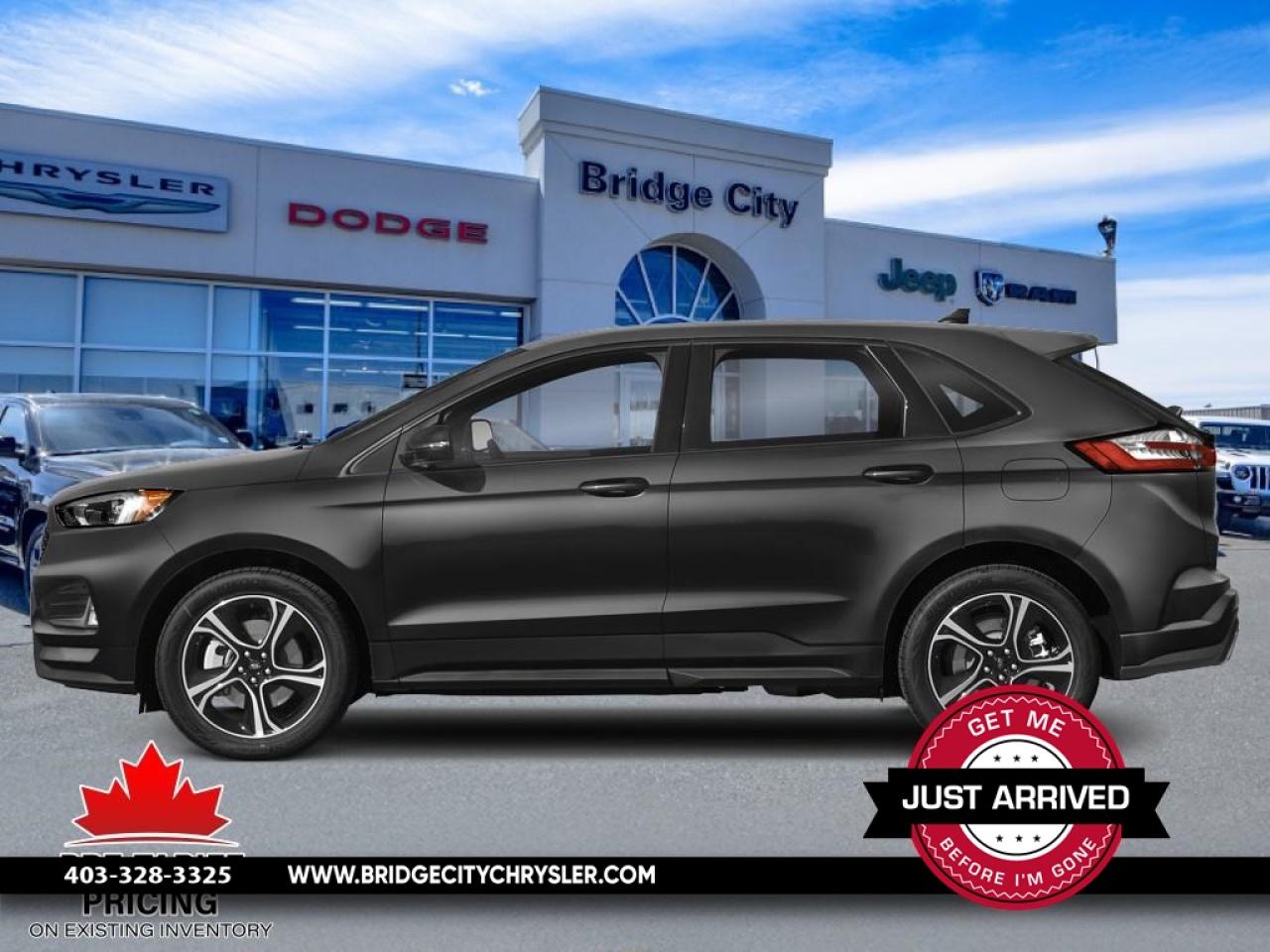 Used 2021 Ford Edge ST - Leather Seats -  Premium Audio for sale in Lethbridge, AB