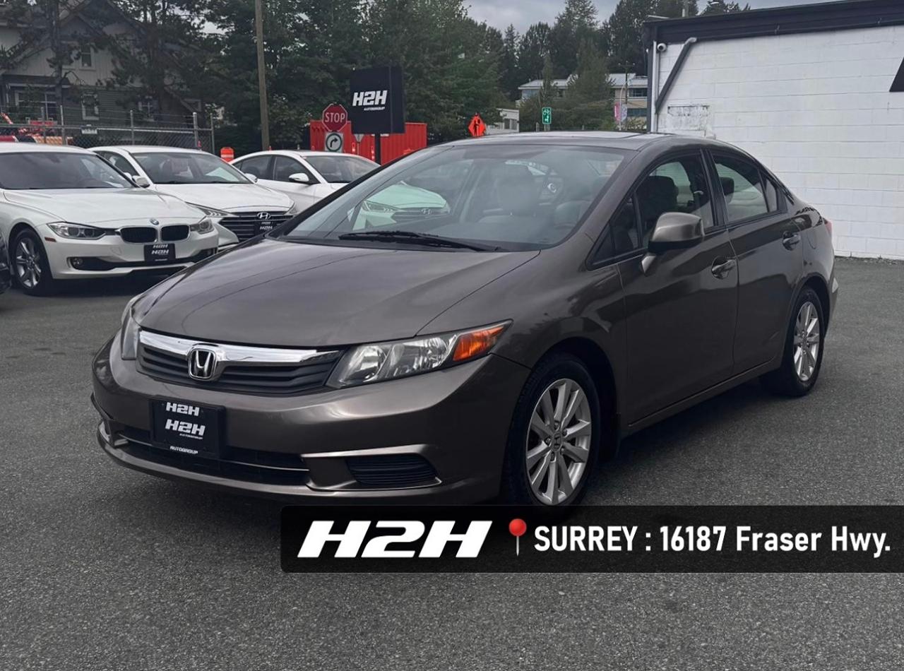 Used 2012 Honda Civic EX FINANCING AVAILABLE for sale in Surrey, BC