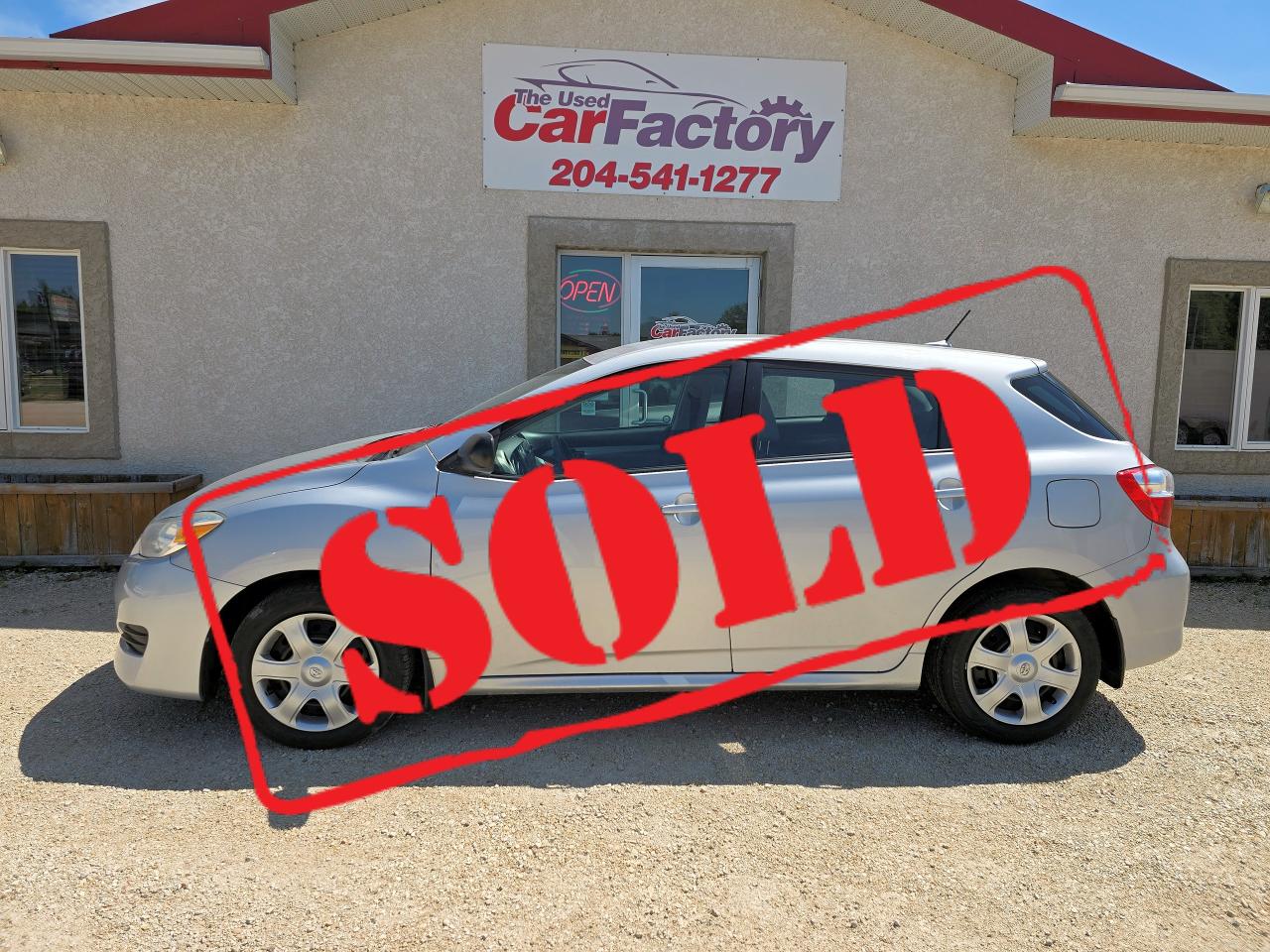 Used 2010 Toyota Matrix Accident Free, Fresh Safety for sale in Oakbank, MB