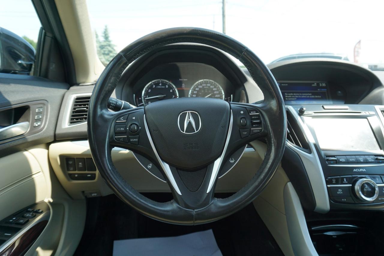 2017 Acura TLX V6 TECH AWD CERTIFIED *ACCIDENT FREE* CAMERA NAV BLUETOOTH LEATHER HEATED SEATS SUNROOF CRUISE ALLOYS - Photo #10