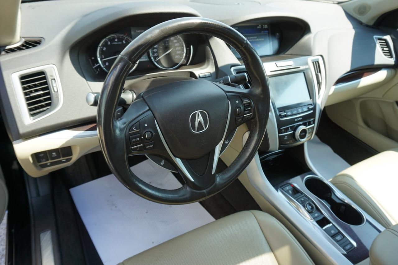 2017 Acura TLX V6 TECH AWD CERTIFIED *ACCIDENT FREE* CAMERA NAV BLUETOOTH LEATHER HEATED SEATS SUNROOF CRUISE ALLOYS - Photo #9