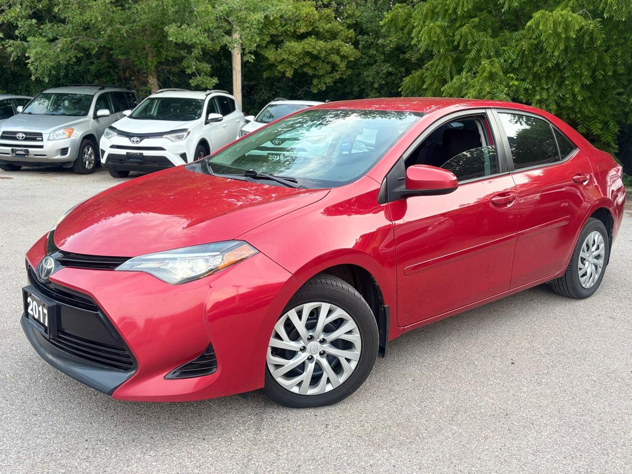 Used 2017 Toyota Corolla BACKUP CAM,HEATED SEATS,NO ACCIDENT,SAFETY INCLUDE for sale in Richmond Hill, ON