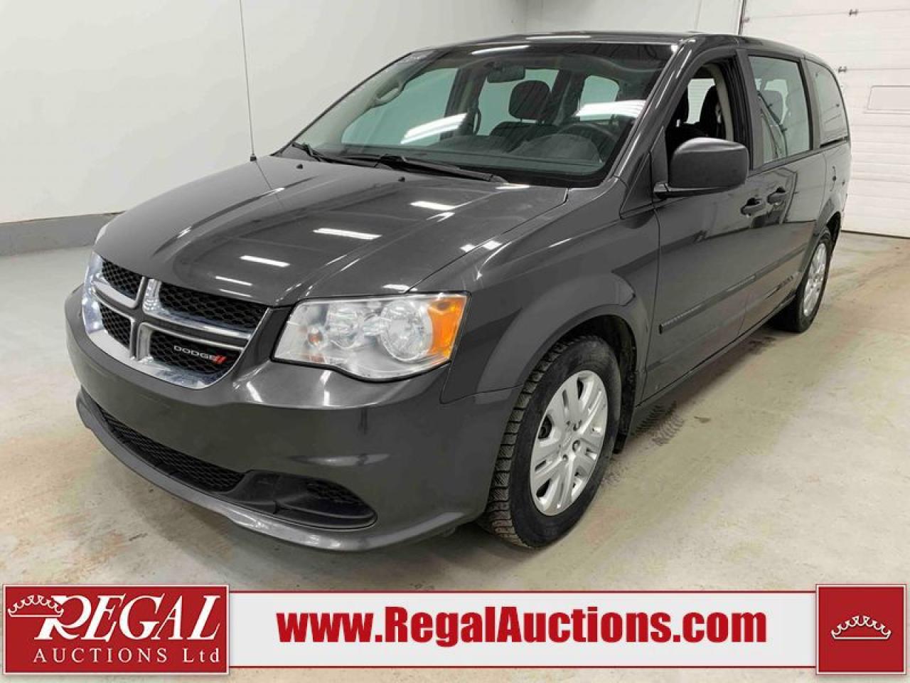 Used 2016 Dodge Grand Caravan CANADA VALUE PACKAGE for sale in Calgary, AB