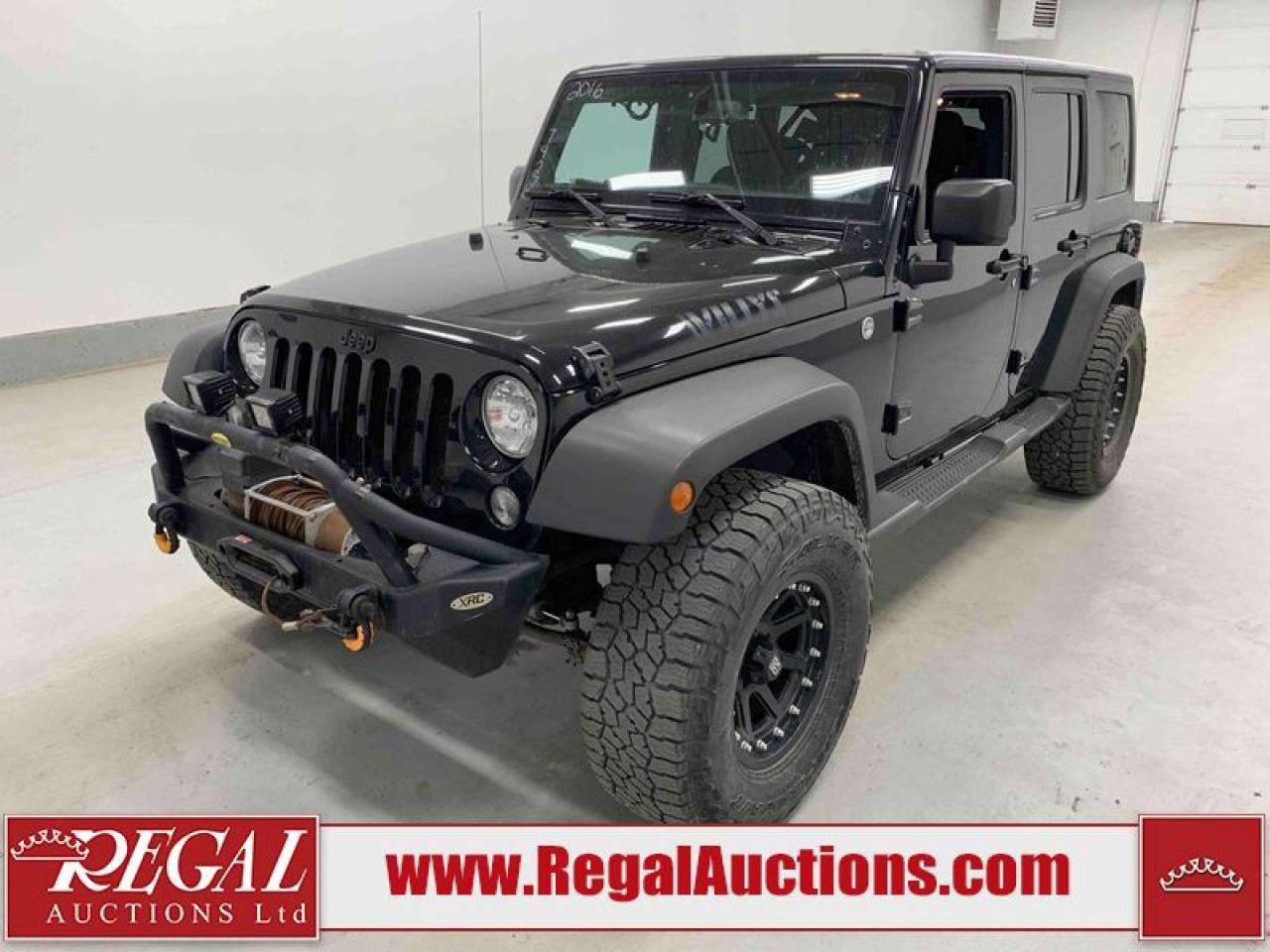 Used 2016 Jeep Wrangler Unlimited WILLY'S ED for sale in Calgary, AB