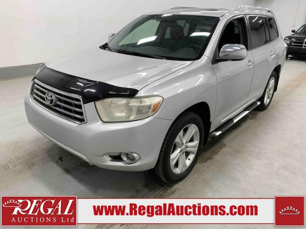 Used 2008 Toyota Highlander LIMITED for sale in Calgary, AB