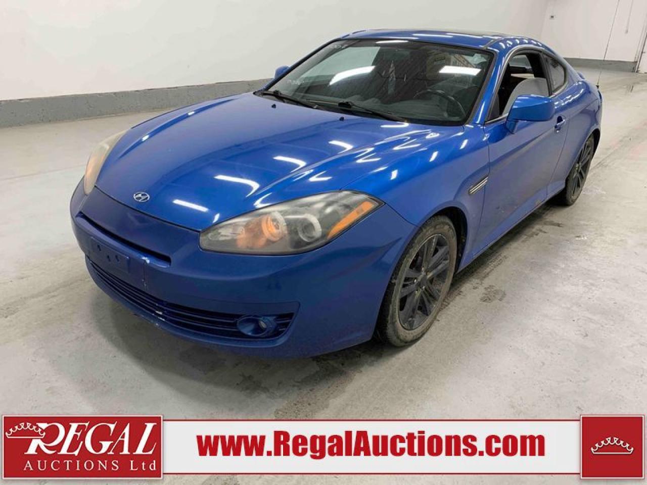 Used 2007 Hyundai Tiburon GK for sale in Calgary, AB