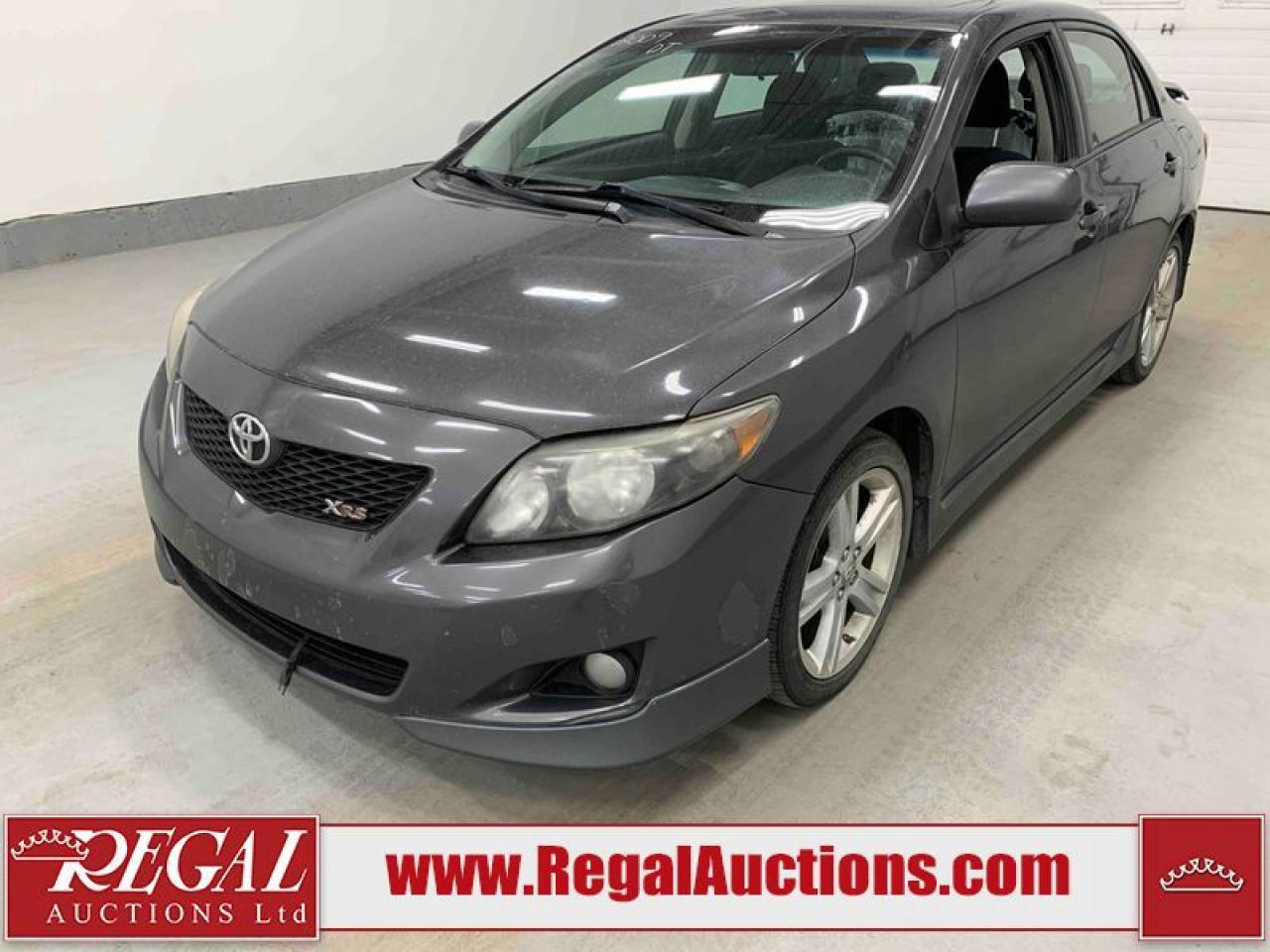 Used 2009 Toyota Corolla XRS for sale in Calgary, AB