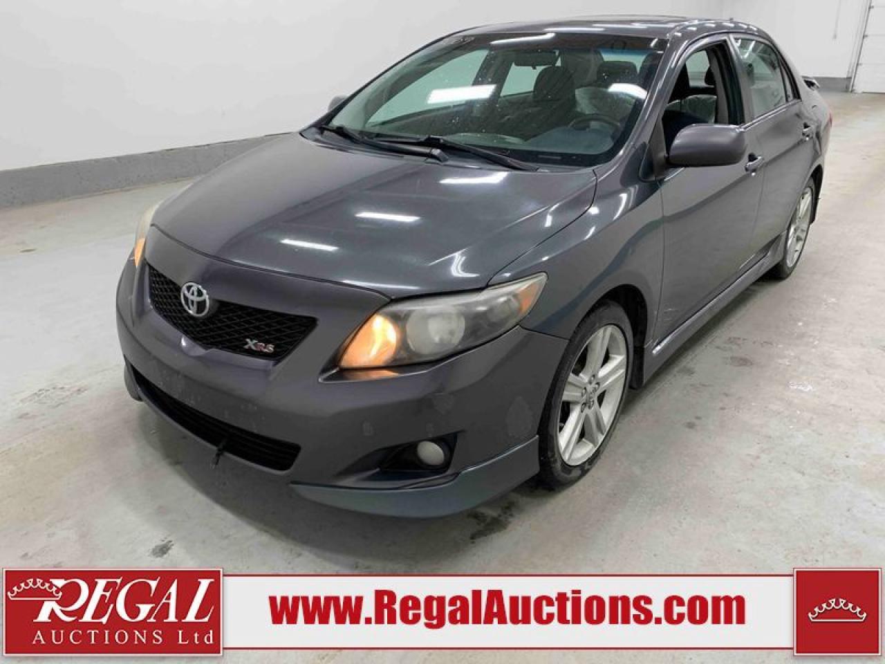 Used 2009 Toyota Corolla XRS for sale in Calgary, AB