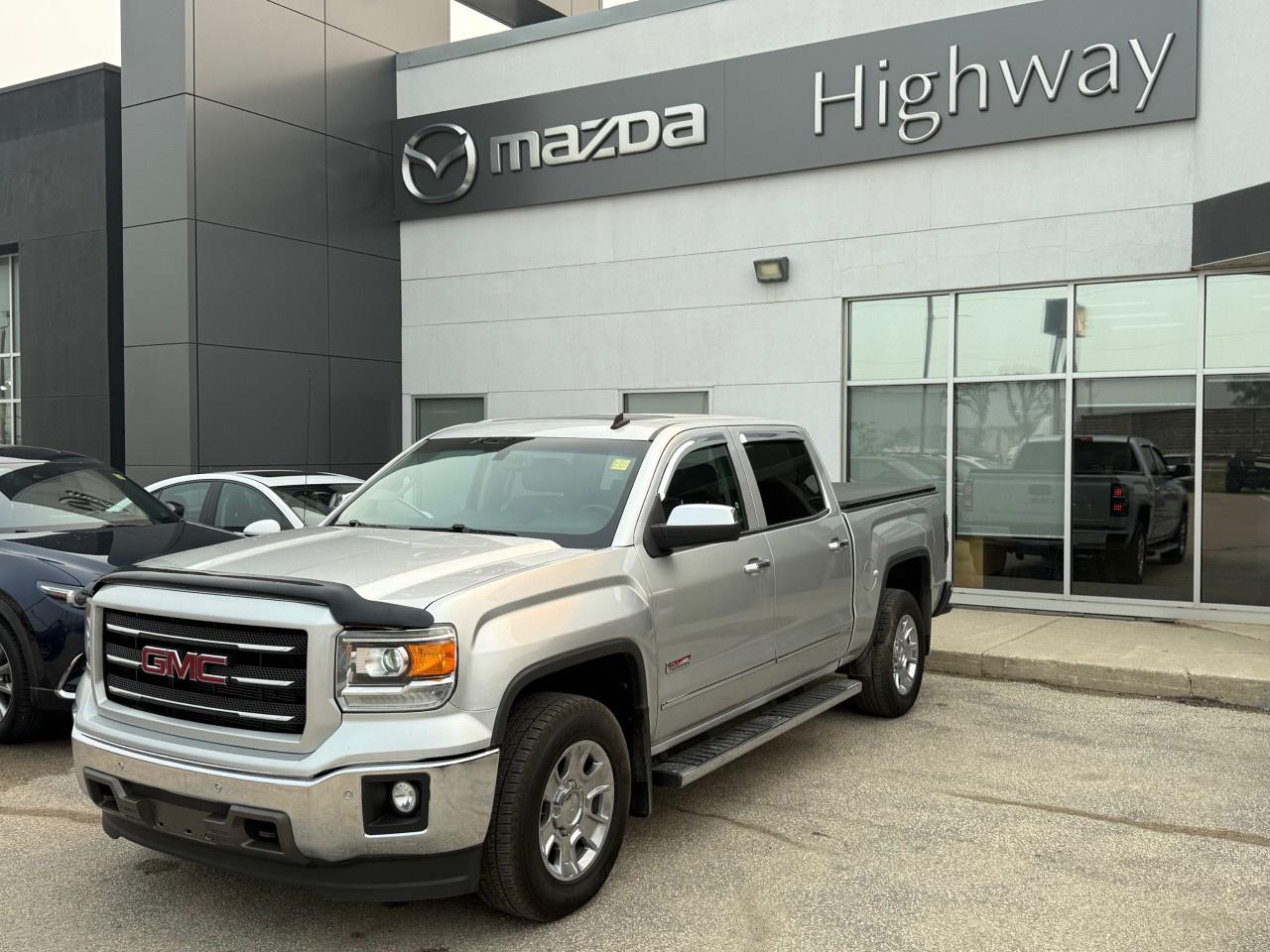 Used 2014 GMC Sierra 1500 1500 SLT Crew Cab Short Box 4WD 4SA for sale in Steinbach, MB