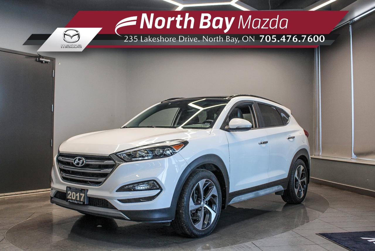 Used 2017 Hyundai Tucson Limited LOW KMS - HEATED FRONT AND REAR SEATS - INFINITY AUDIO - PANORAMIC POWER SUNROOF for sale in North Bay, ON