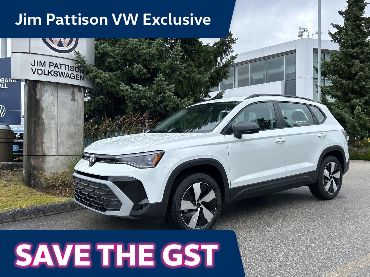 New 2025 Volkswagen Taos Trendline 4Motion for sale in Surrey, BC