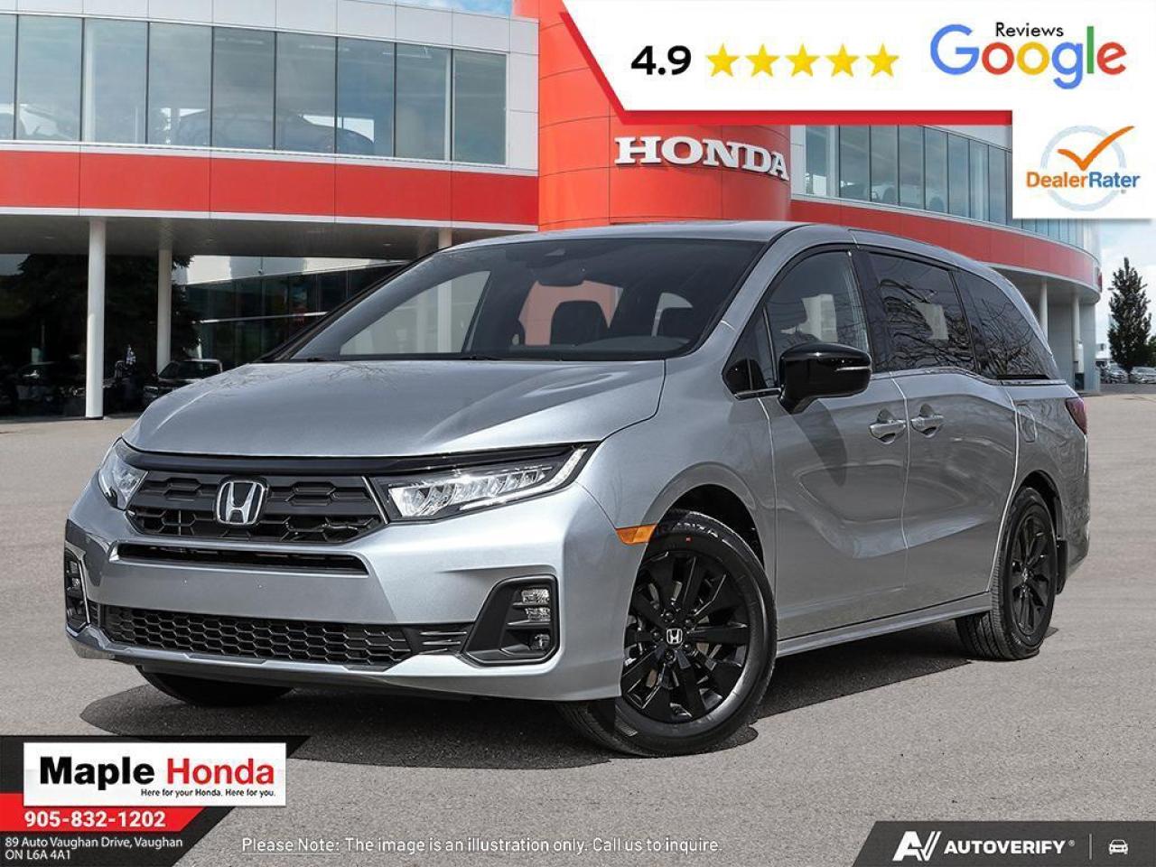 New 2025 Honda Odyssey 4DR AT SPORT L for sale in Vaughan, ON
