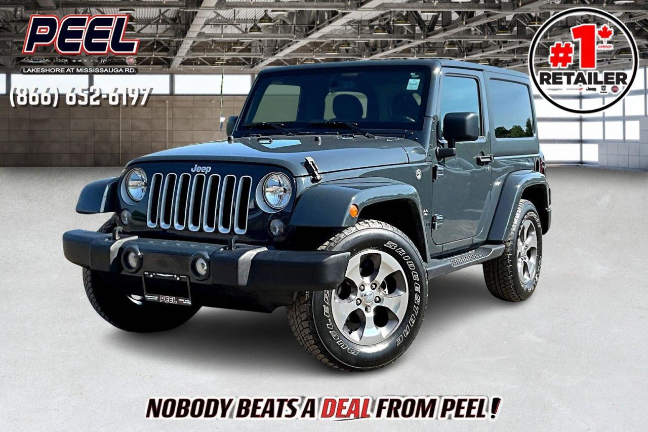 Used 2016 Jeep Wrangler Sahara 2Dr | 6 Speed Manual | CERTIFIED | 4X4 for sale in Mississauga, ON