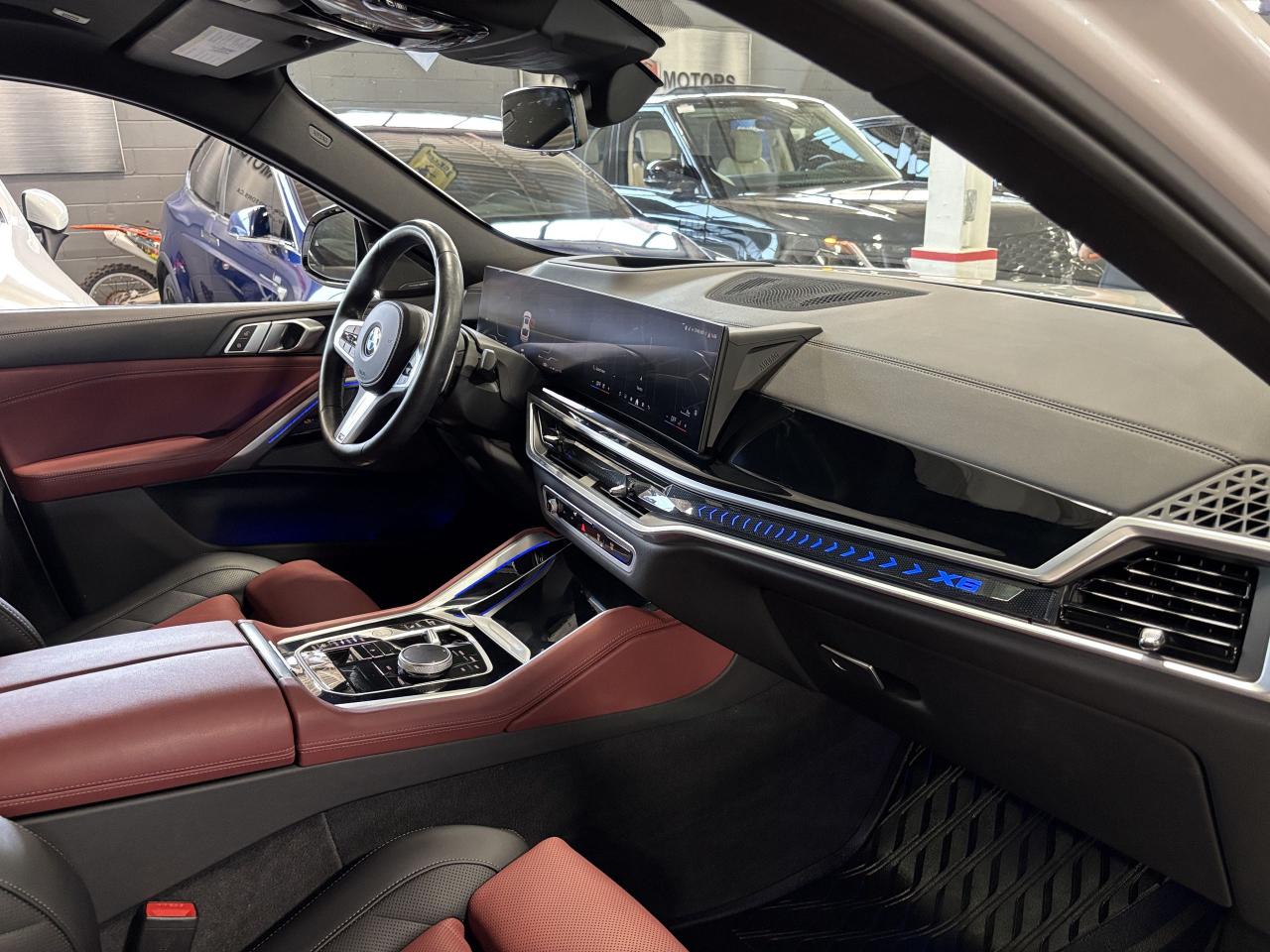 2024 BMW X6 xDrive40i|AWD|MPACKAGE|NAV|REDLEATHER|HEADSUP|3D|+ - Photo #15
