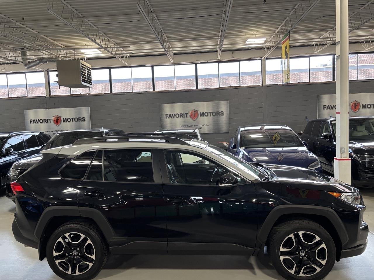 2019 Toyota RAV4 Trail AWD|LEATHER|SUNROOF|ALLOYS|ROOFRACK|CARPLAY| - Photo #3