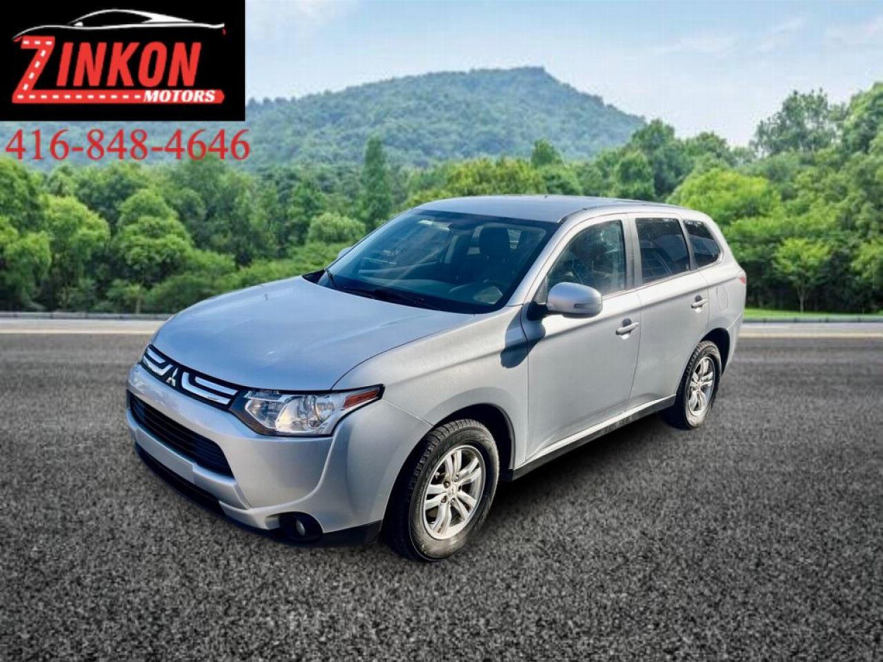 Used 2014 Mitsubishi Outlander SE |V6|AWC|PUSH START|HEATED SEATS|BLUETOOTH| for sale in Pickering, ON