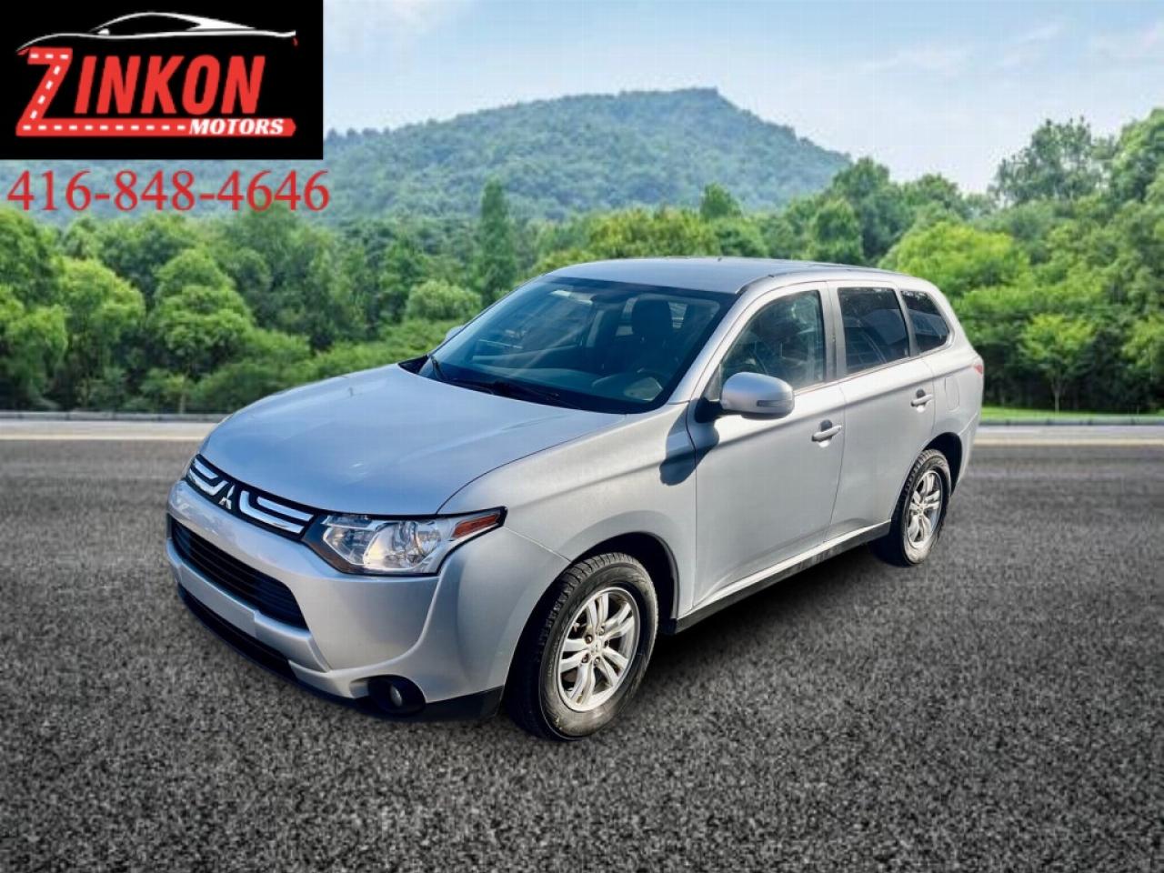 Used 2014 Mitsubishi Outlander SE |V6|AWC|PUSH START|HEATED SEATS|BLUETOOTH| for sale in Pickering, ON