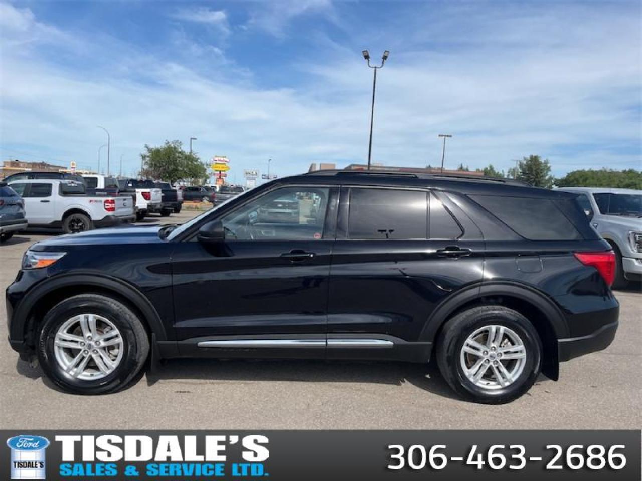 Used 2022 Ford Explorer XLT  - Aluminum Wheels -  Apple CarPlay for sale in Kindersley, SK