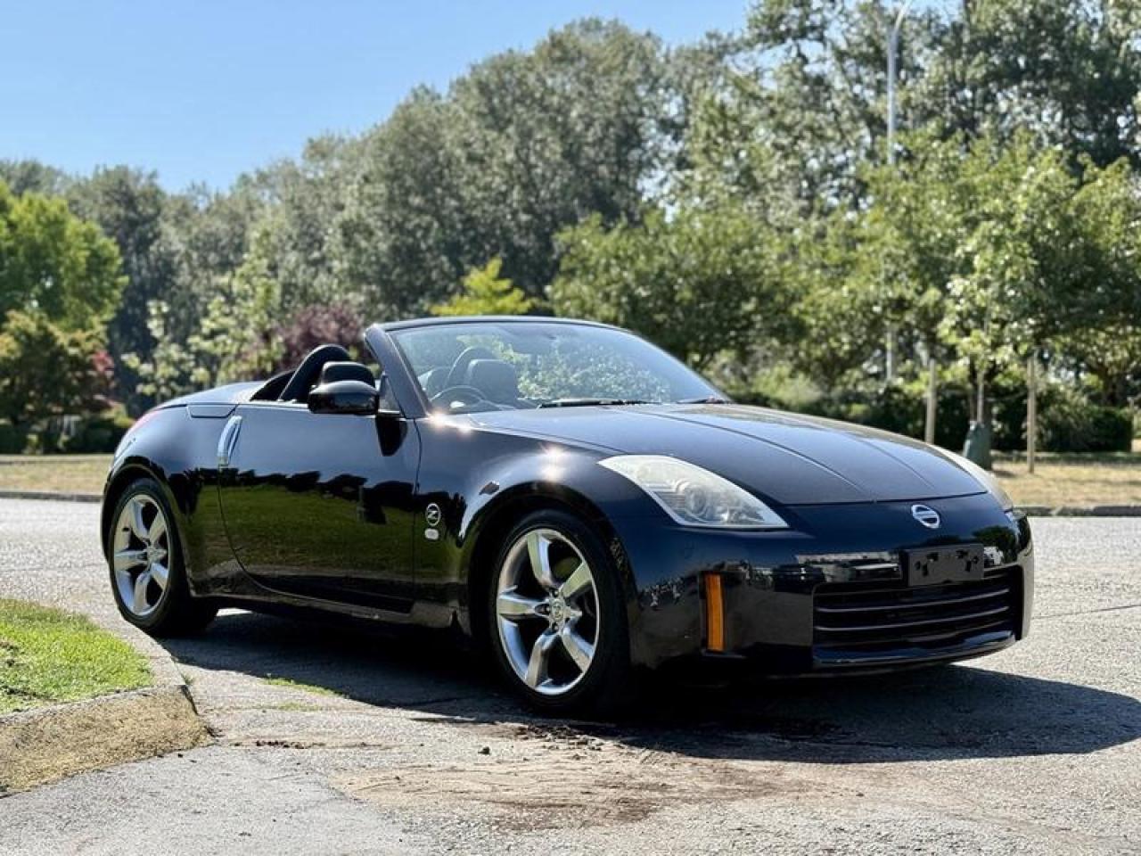 2006 Nissan Fairlady 350Z Convertible Right Hand Drive, 6 cylinders, 2 door, automatic, air conditioning, AM/FM radio, CD player, power door locks, power windows, power mirrors, black exterior, black interior, cloth. Japanese Import. This item is currently OFFSITE. You must register an appointment with our office to schedule an offsite viewing. Appointments must be made a minimum of one business day in advance (and as defined by the days that Repo.com is open for business) before your appointment can be scheduled and confirmed. We may, at our own discretion, instead opt to transport smaller items to Repo.coms main yard for viewing purposes.  $14,800.00 plus $375 processing fee, $15,175.00 total payment obligation before taxes.  Listing report, warranty, contract commitment cancellation fee, financing available on approved credit (some limitations and exceptions may apply). All above specifications and information is considered to be accurate but is not guaranteed and no opinion or advice is given as to whether this item should be purchased. We do not allow test drives due to theft, fraud, acts of vandalism and undetectable impaired driving. Instead we provide the following benefits: Complimentary Warranty (with options to extend), Limited Money Back Satisfaction Guarantee on Fully Completed Contracts, Contract Commitment Cancellation, and an Open-Ended Sell-Back Option. Ask seller for details or call 604-522-REPO(7376) to confirm listing availability.