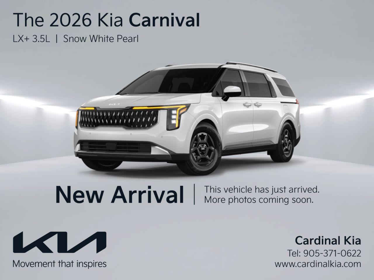 New 2026 Kia Carnival LX+ for sale in Niagara Falls, ON