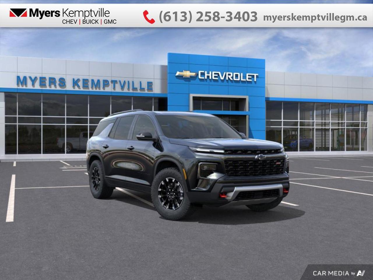 New 2025 Chevrolet Traverse Z71  - Sunroof for sale in Kemptville, ON