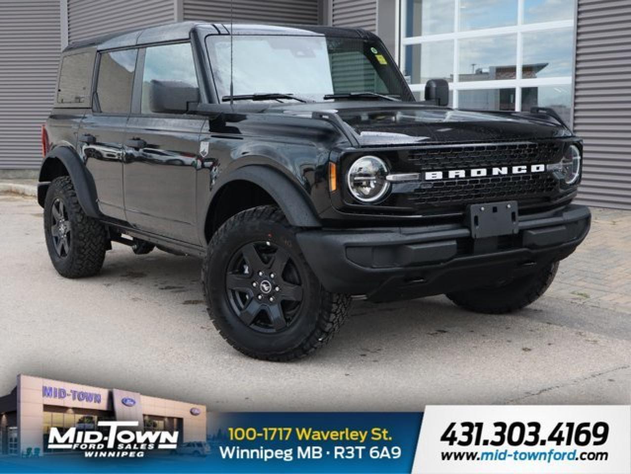 New 2025 Ford Bronco Big Bend | Black Appearance Pack | Heated Seats for sale in Winnipeg, MB