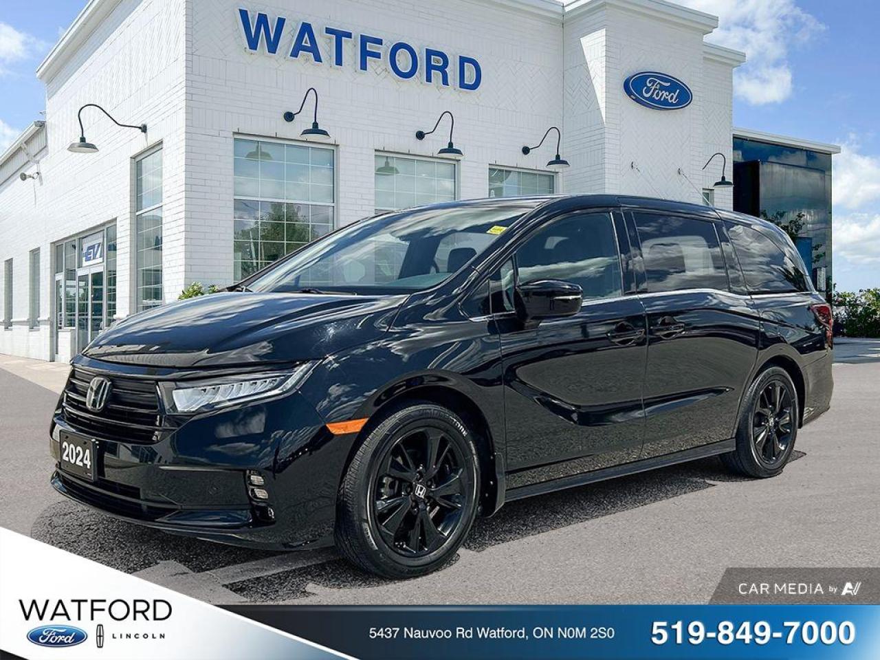 Used 2024 Honda Odyssey Black Edition Auto for sale in Watford, ON