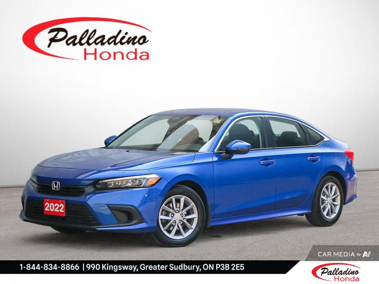 Used 2022 Honda Civic Sedan EX for sale in Greater Sudbury, ON