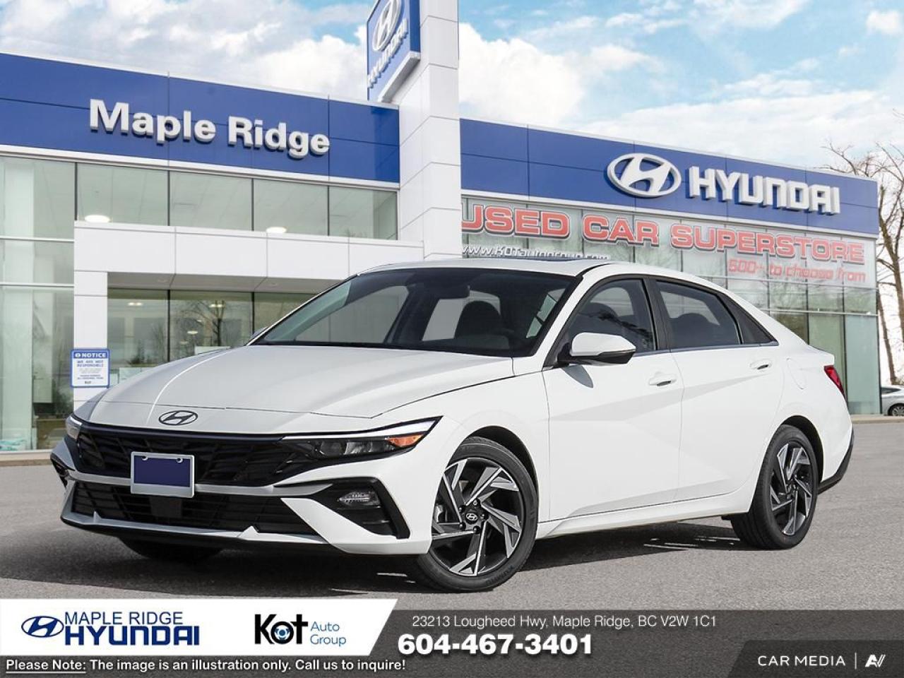 New 2025 Hyundai Elantra Hybrid Luxury DCT for sale in Maple Ridge, BC