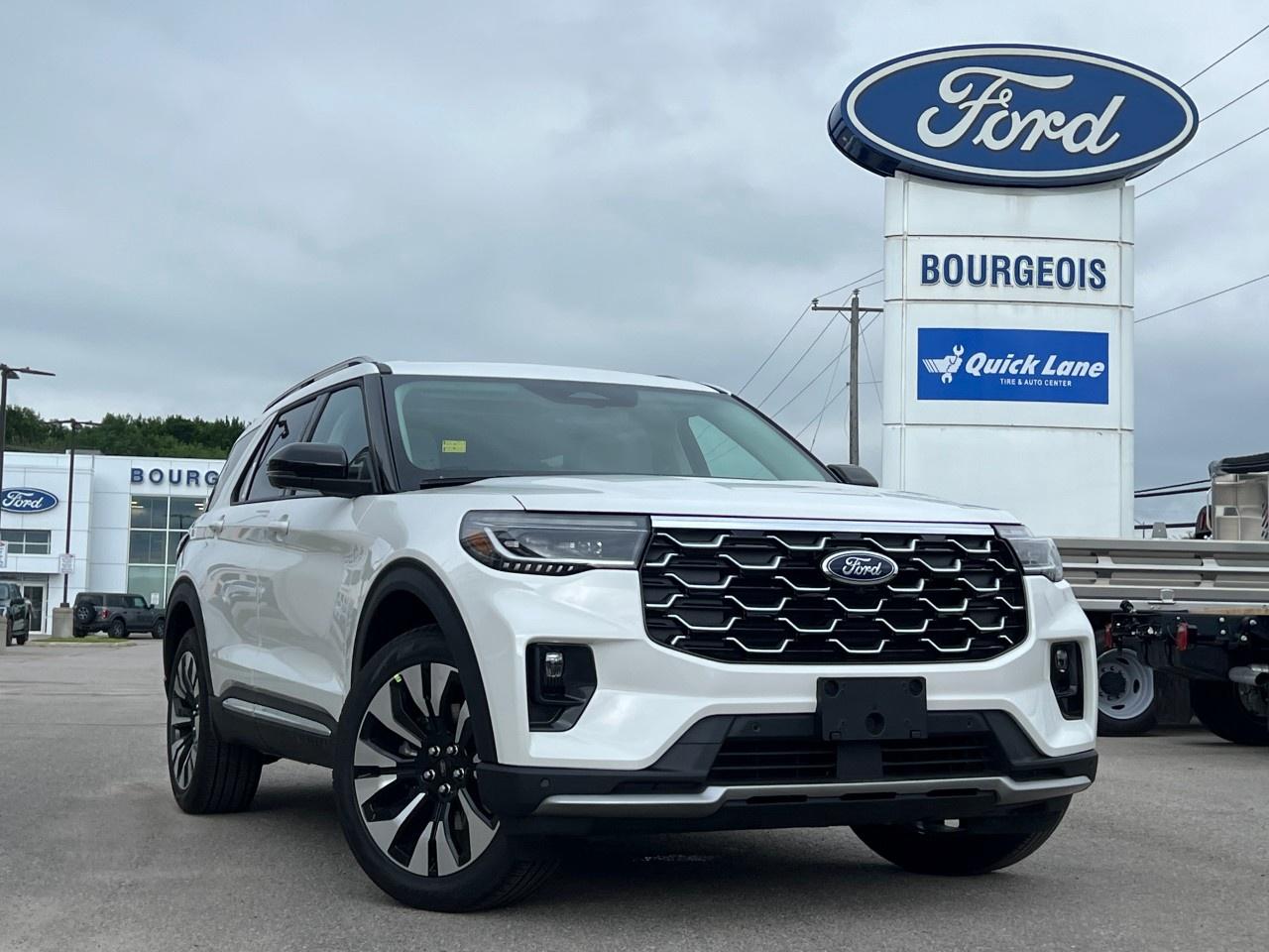 New 2025 Ford Explorer Platinum 4wd for sale in Midland, ON