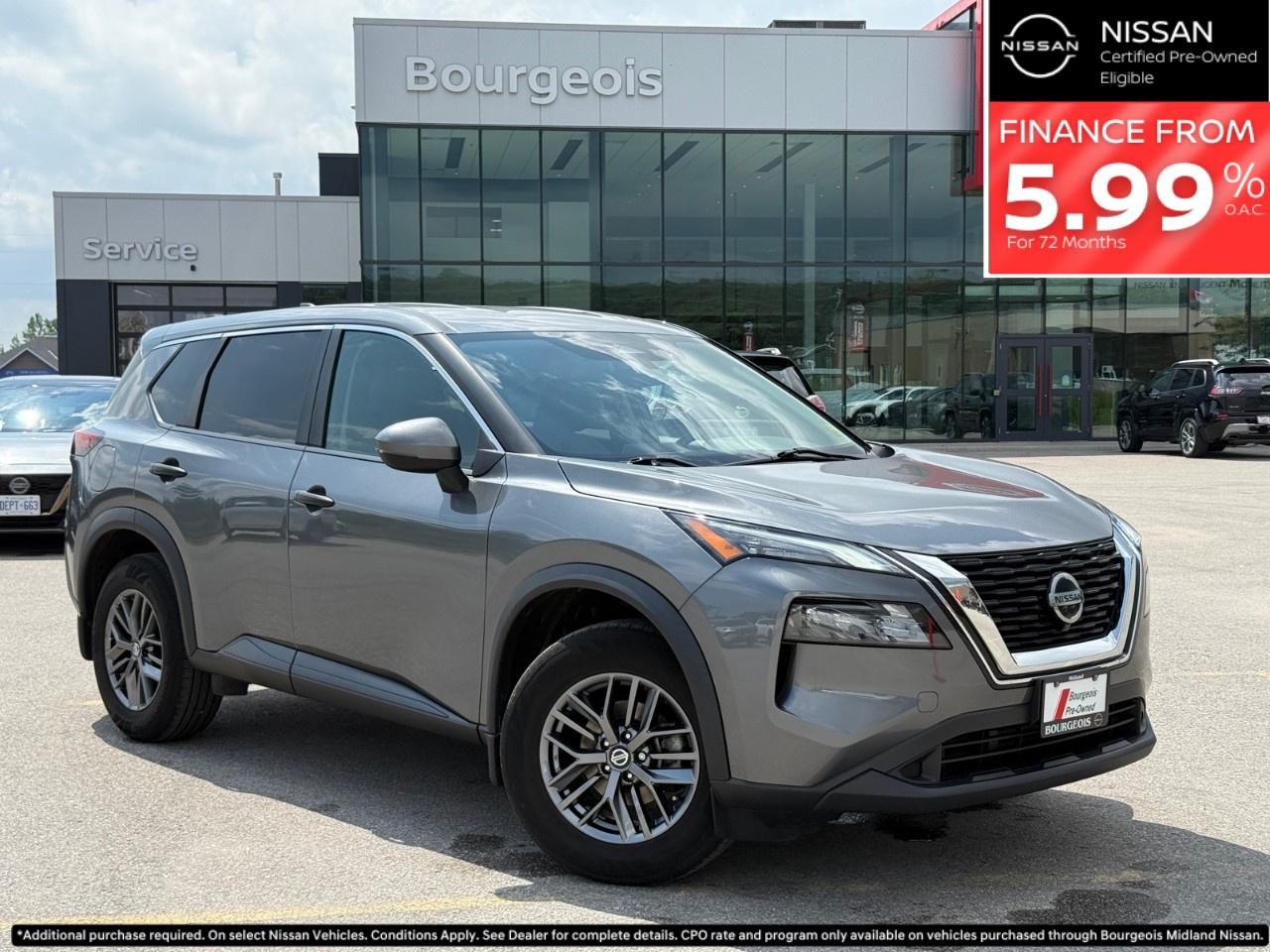 Used 2021 Nissan Rogue AWD S for sale in Midland, ON