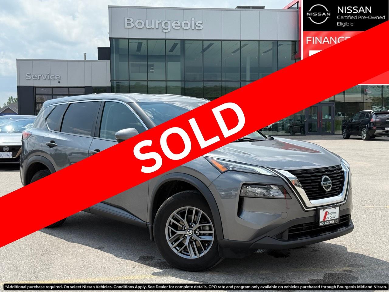 Used 2021 Nissan Rogue AWD S for sale in Midland, ON
