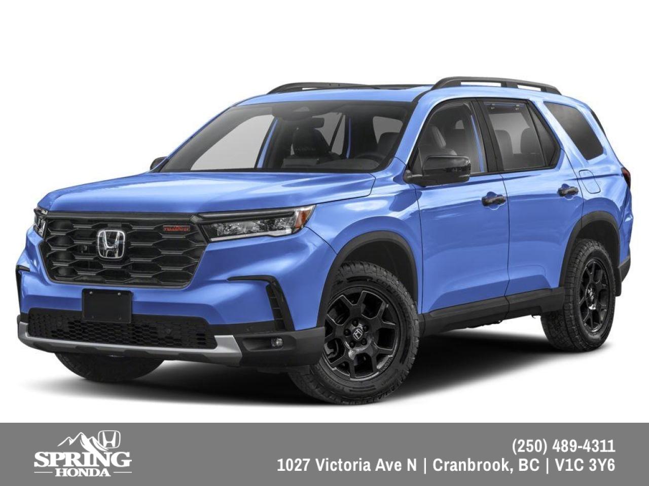New 2025 Honda Pilot TrailSport for sale in Cranbrook, BC