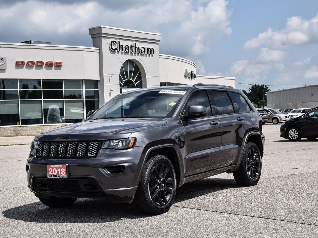 Used 2018 Jeep Grand Cherokee Altitude IV 4x4 *Ltd Avail* for sale in Chatham, ON