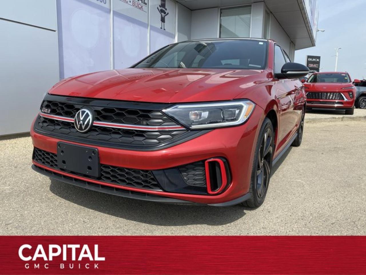 Used 2024 Volkswagen Jetta GLI DSG * SUNROOF * REDDISH LEATHER * ADAPTIVE CRUISE * for sale in Edmonton, AB