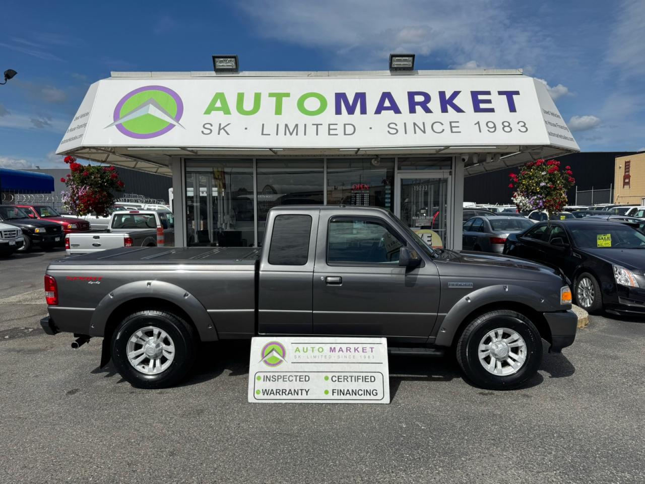 Used 2010 Ford Ranger 4X4 SPORT EXT. CAB TONNEAU COVER INSPECTED WITH BCAA MBRSHP & WRNTY! for sale in Langley, BC