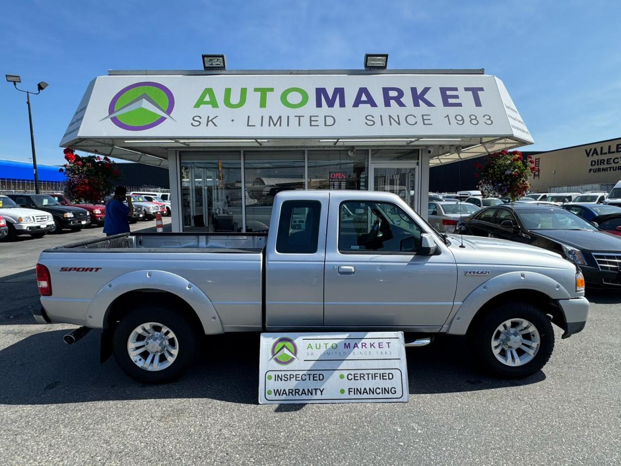 Used 2007 Ford Ranger Sport SuperCab 4 Door 2WD INSPECTED W/BCAA MBRSHP & WRNTY TOO! for sale in Langley, BC