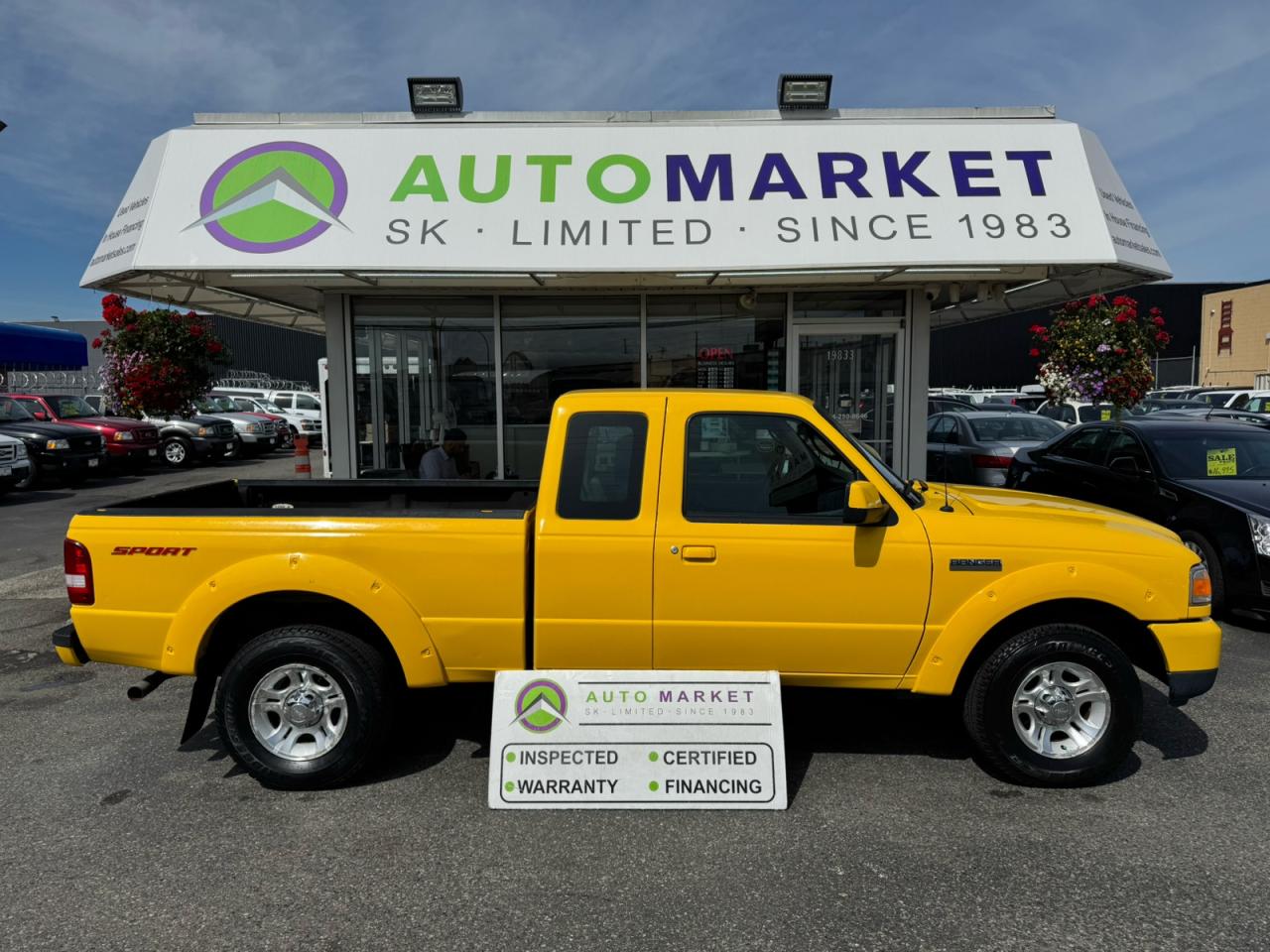 Used 2007 Ford Ranger Sport W/AC SuperCab 4 Door 2WD INSPECTED W/BCAA MBRSHP & WRNTY TOO! for sale in Langley, BC