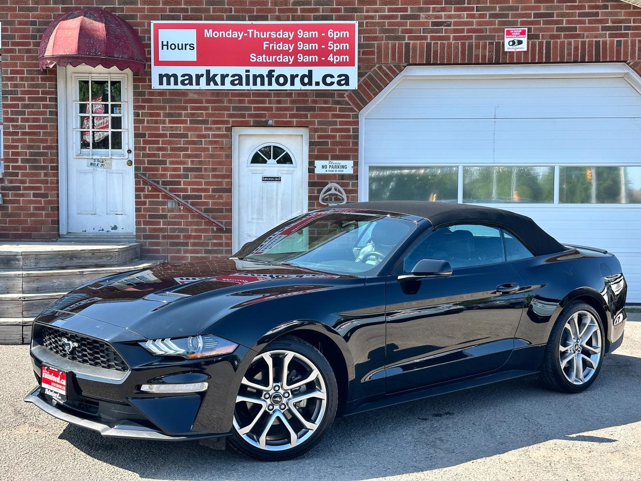Used 2018 Ford Mustang EcoBoost PremiumConvertible Leather NAV CarPlay XM for sale in Bowmanville, ON