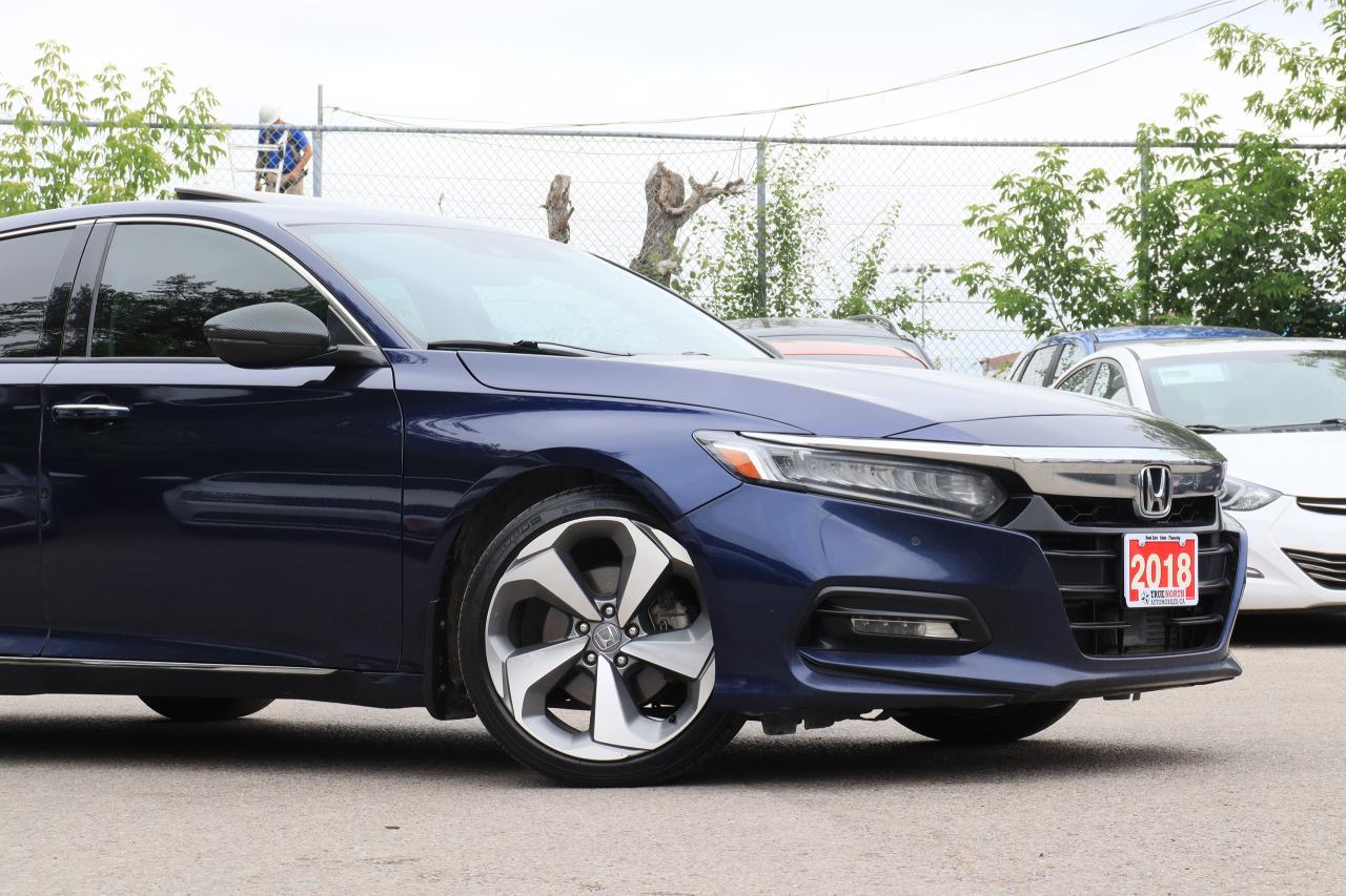 2018 Honda Accord Touring 2.0 | Leather | Roof | Nav | Cam | BSM ++ Photo11