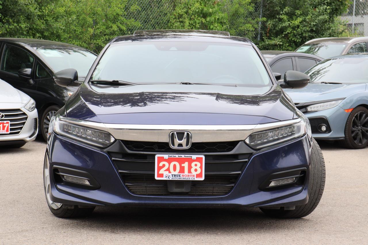 2018 Honda Accord Touring 2.0 | Leather | Roof | Nav | Cam | BSM ++ Photo4