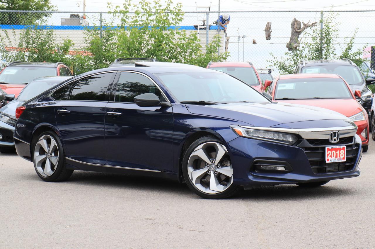 2018 Honda Accord Touring 2.0 | Leather | Roof | Nav | Cam | BSM ++ Photo48