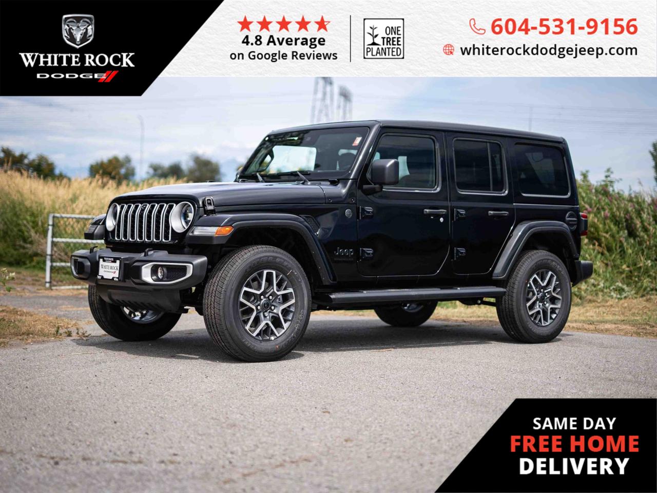 New 2025 Jeep Wrangler Sahara for sale in Surrey, BC