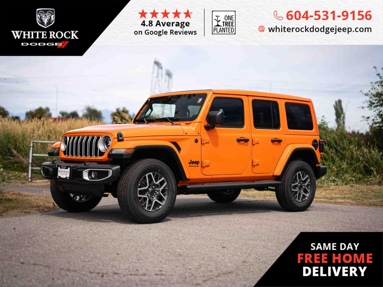 New 2025 Jeep Wrangler Sahara for sale in Surrey, BC
