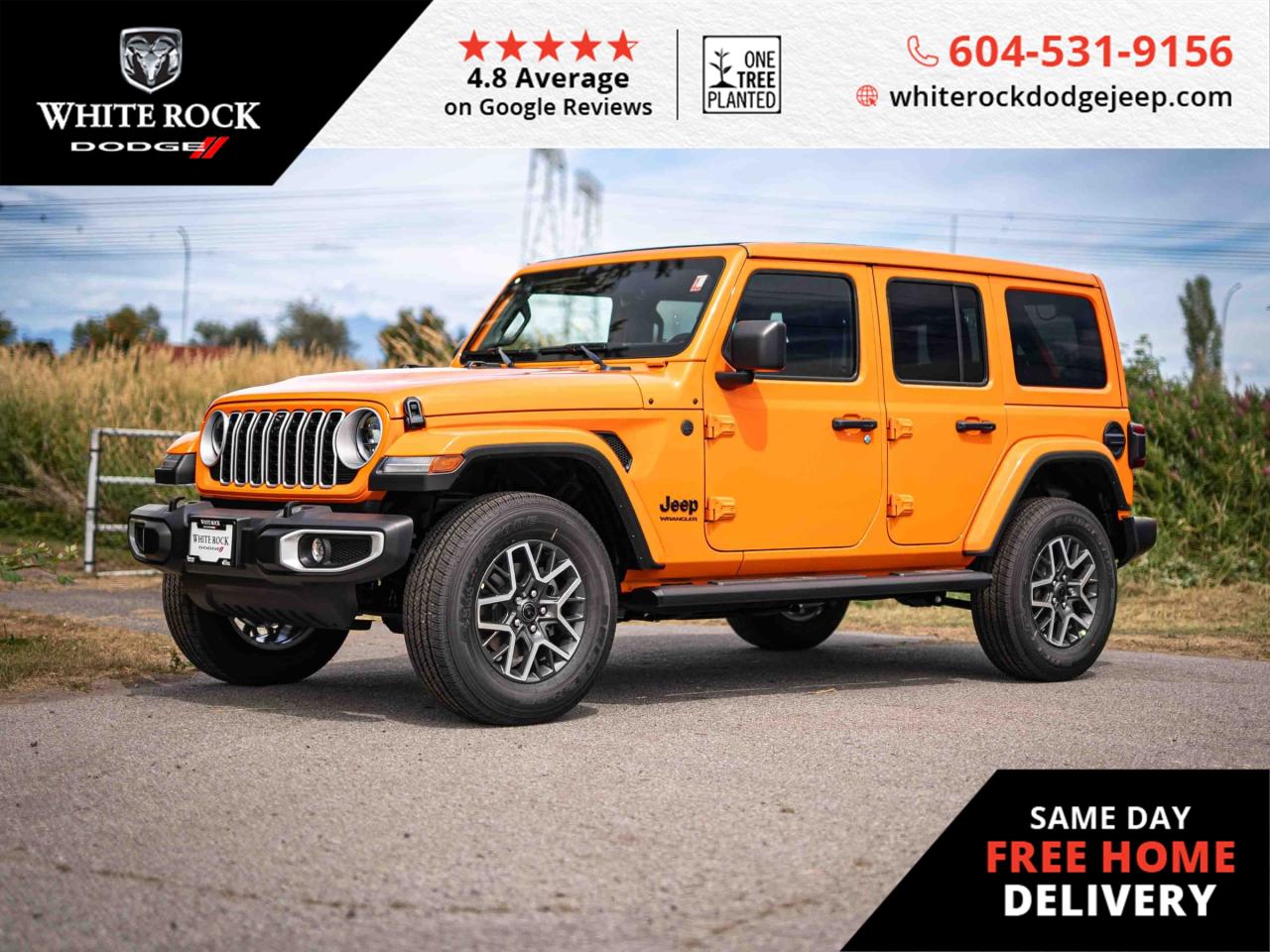 New 2025 Jeep Wrangler Sahara for sale in Surrey, BC