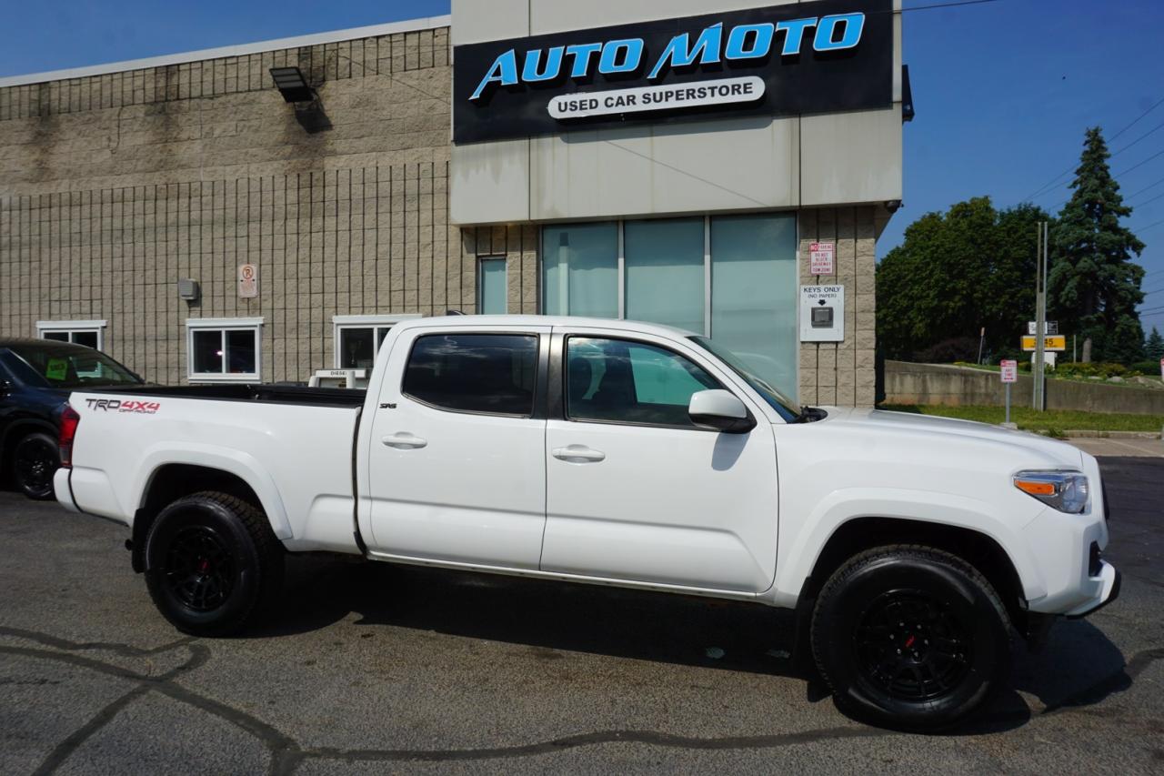 Used 2021 Toyota Tacoma V6 TRD-OFF ROAD LONG CREW 4WD CERTIFIED *FREE ACCIDENT* CAMERA BLUETOOTH HEATED SEATS CRUISE ALLOYS for sale in Burlington, ON