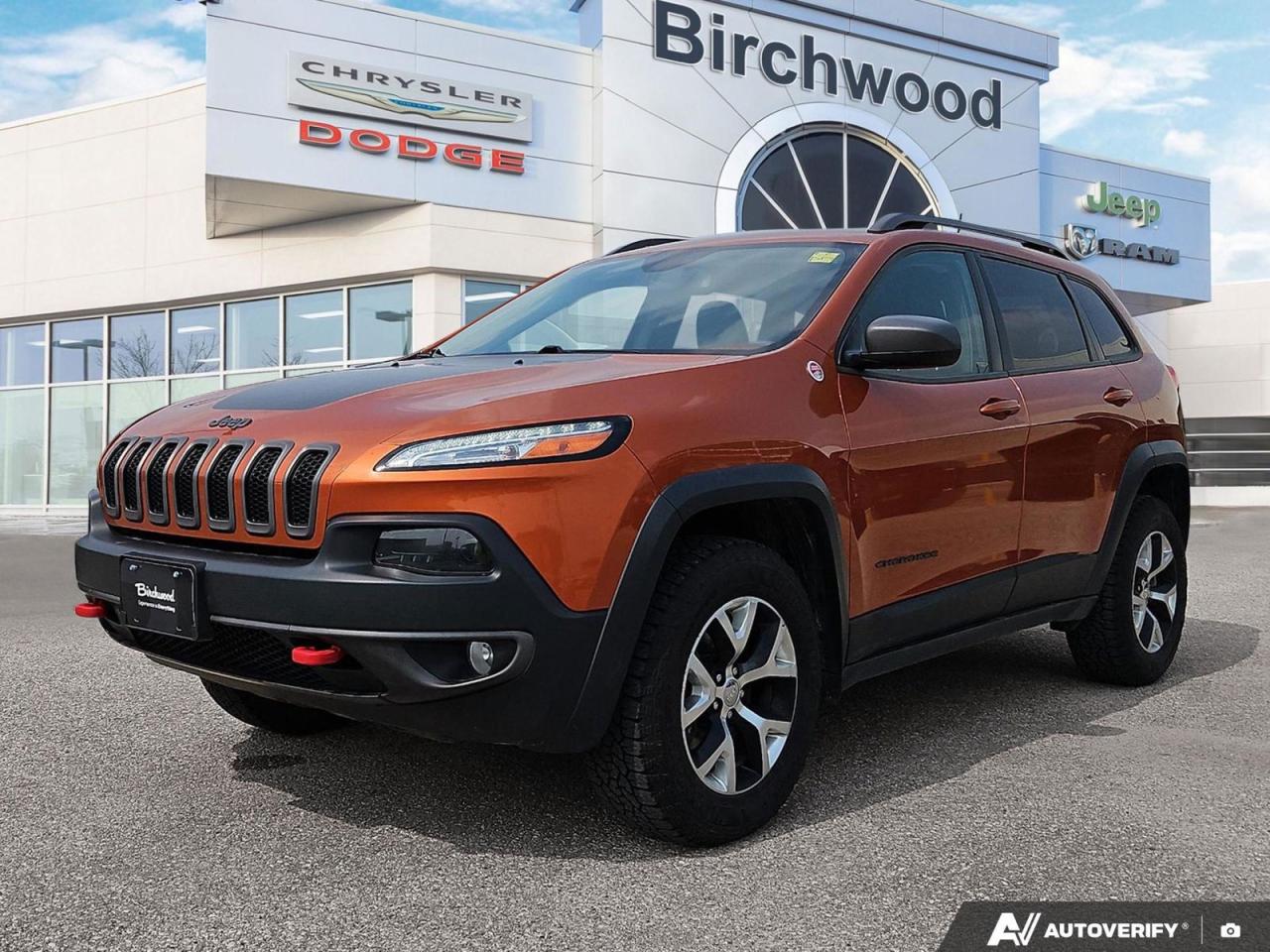Used 2016 Jeep Cherokee Trailhawk | Local | One Owner | New Front and Rear Brakes | for sale in Winnipeg, MB