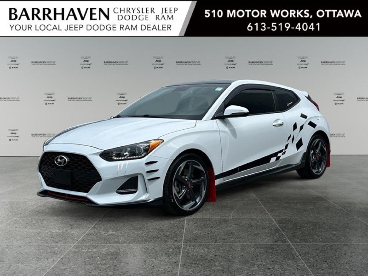 Used 2020 Hyundai Veloster Turbo DCT | Leather | Sunroof | Low KM's for sale in Ottawa, ON