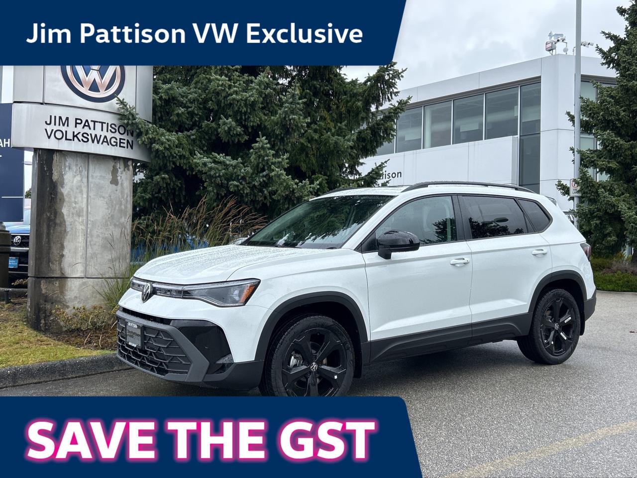 New 2025 Volkswagen Taos Comfortline Black Edition 4MOTION for sale in Surrey, BC